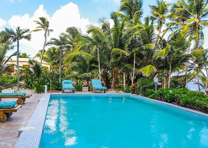 Сasa de vacaciones Relaxing With Shared Pool Ocean Views Partial Ac & Wifi San Pedro (Ambergris Caye)